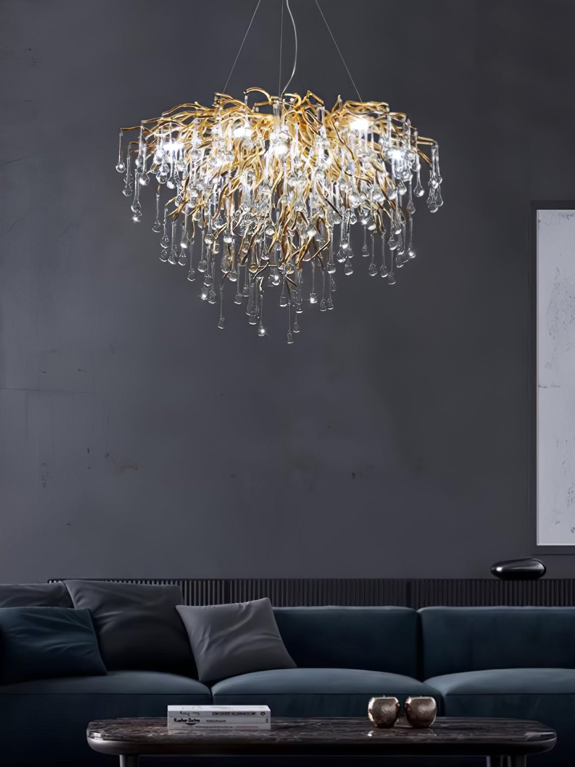 Eurrinis Lustre Cristal Postmoderne Luxueux - Neutralighting