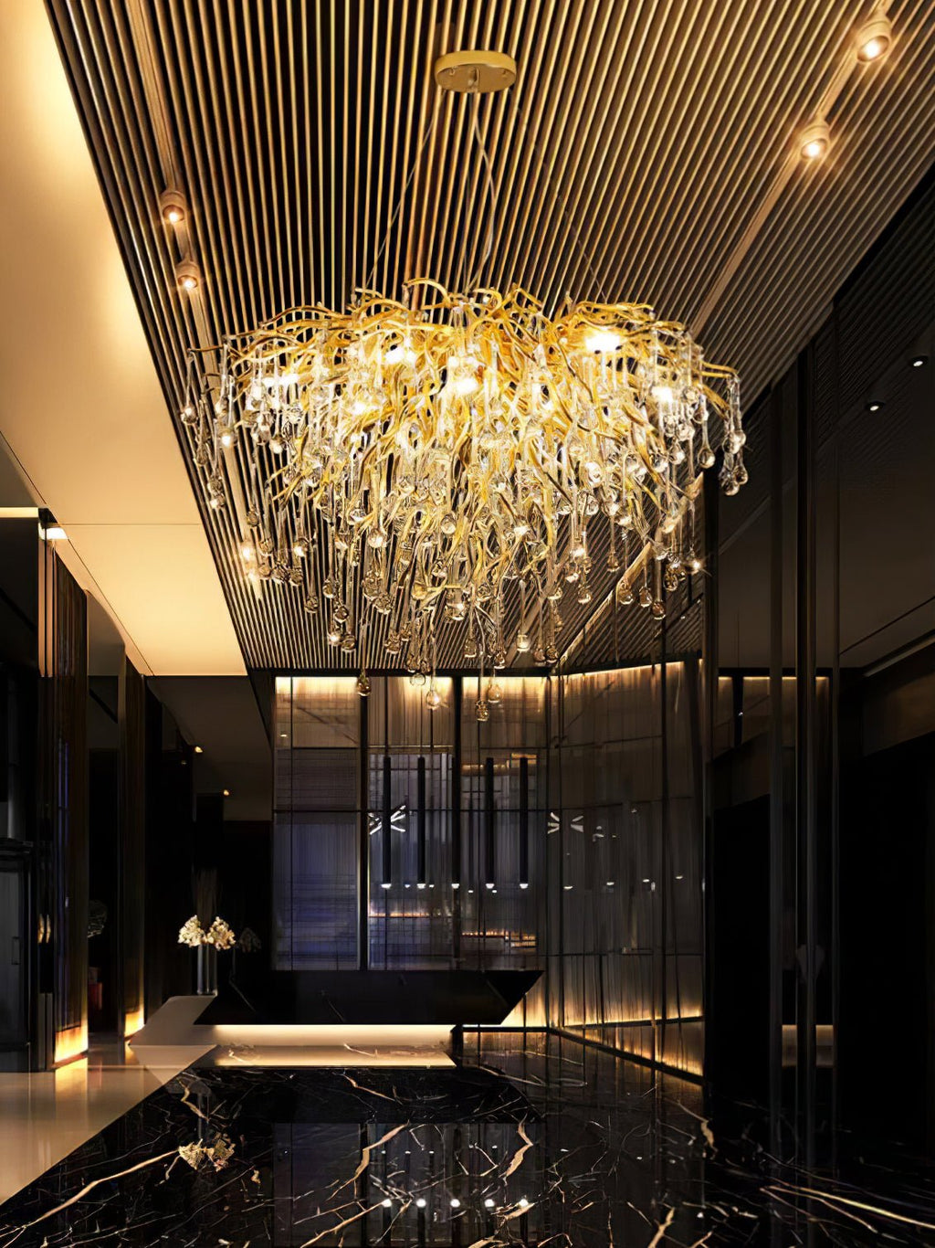Eurrinis Lustre Cristal Postmoderne Luxueux - Neutralighting