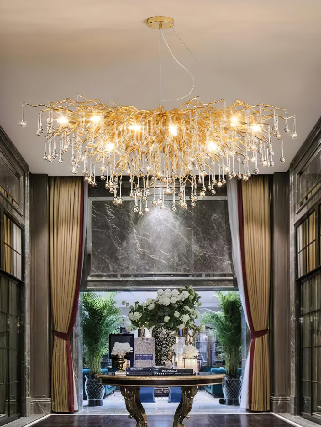 Eurrinis Lustre Cristal Postmoderne Luxueux - Neutralighting