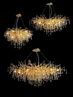 Eurrinis Lustre Cristal Postmoderne Luxueux - Neutralighting