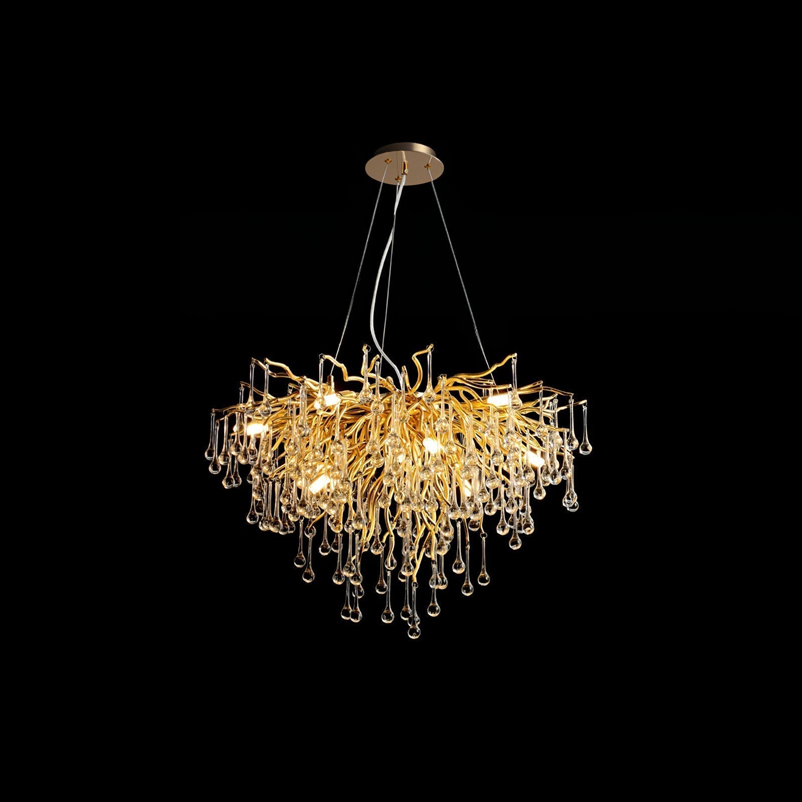 Eurrinis Lustre Cristal Postmoderne Luxueux - Neutralighting