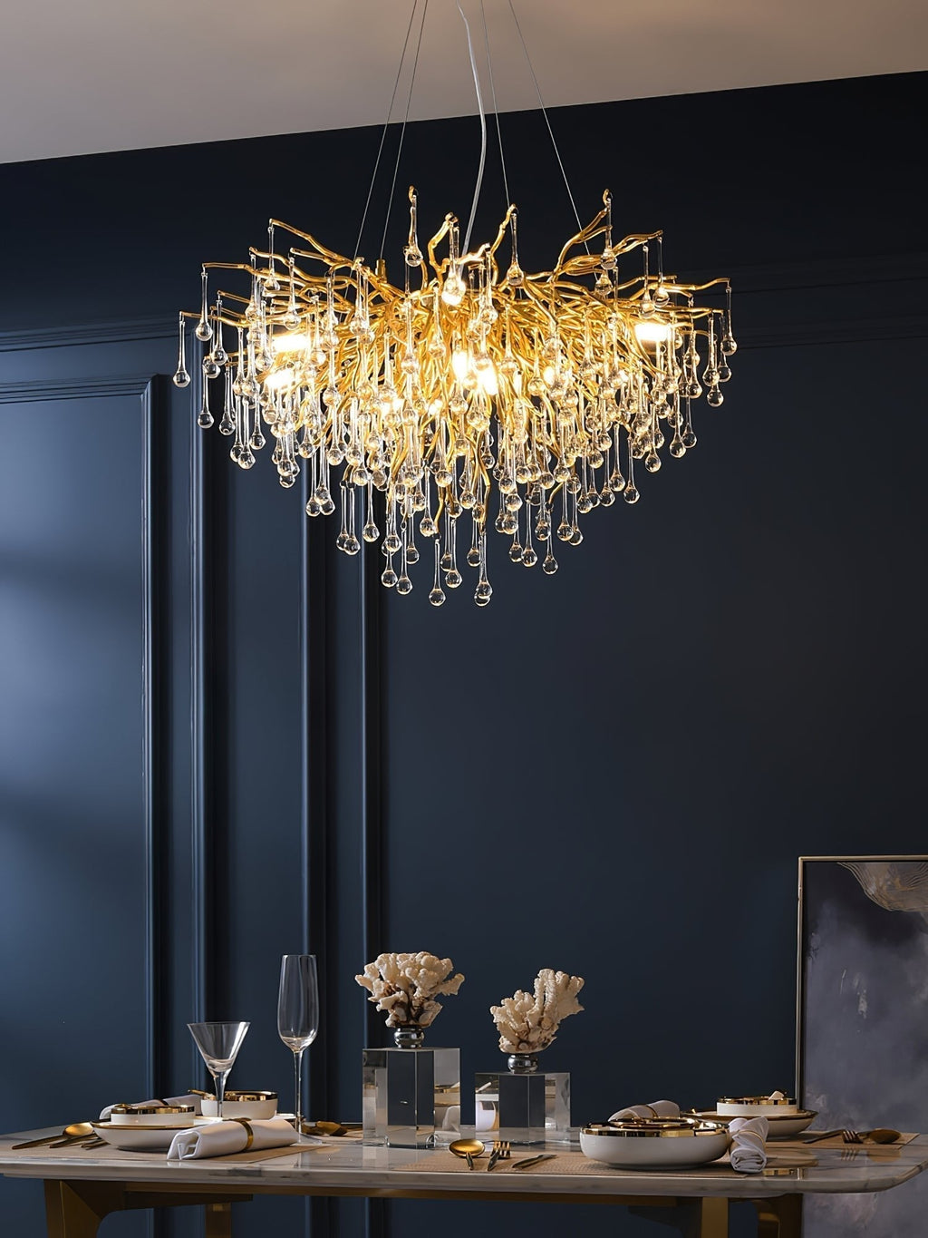 Eurrinis Lustre Cristal Postmoderne Luxueux - Neutralighting