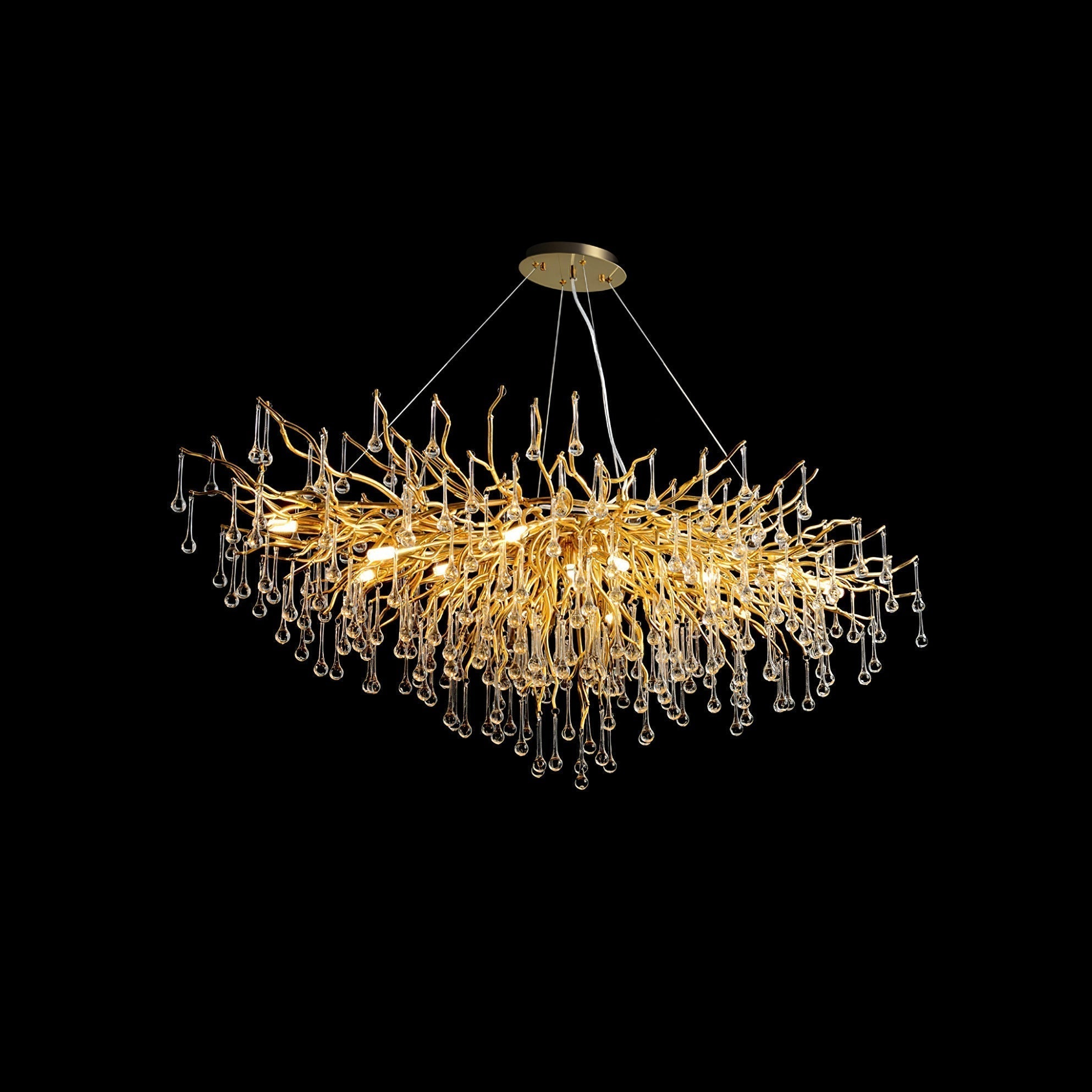 Eurrinis Lustre Cristal Postmoderne Luxueux - Neutralighting