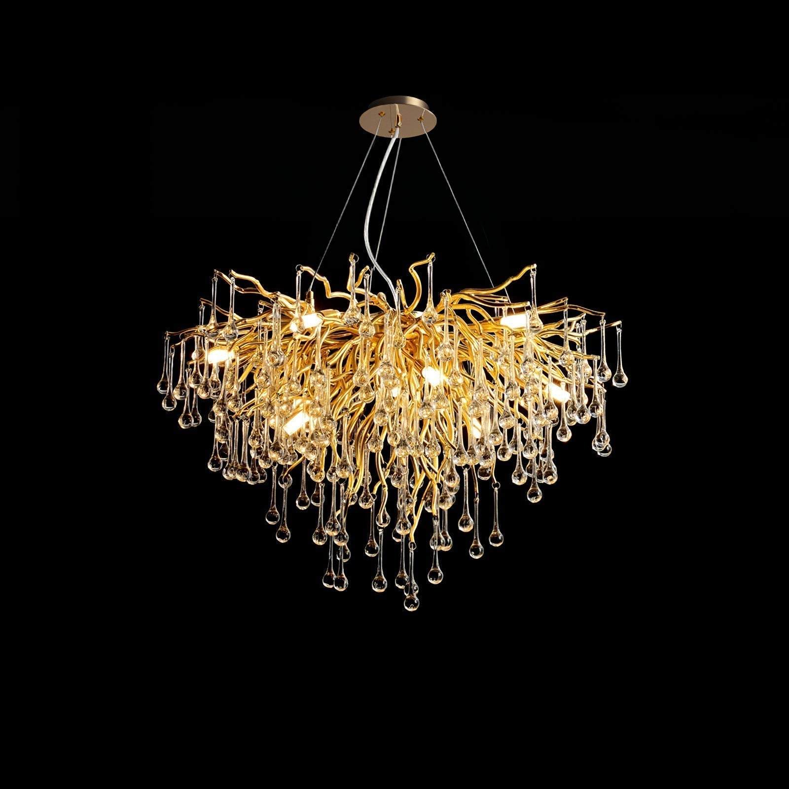 Eurrinis Lustre Cristal Postmoderne Luxueux - Neutralighting