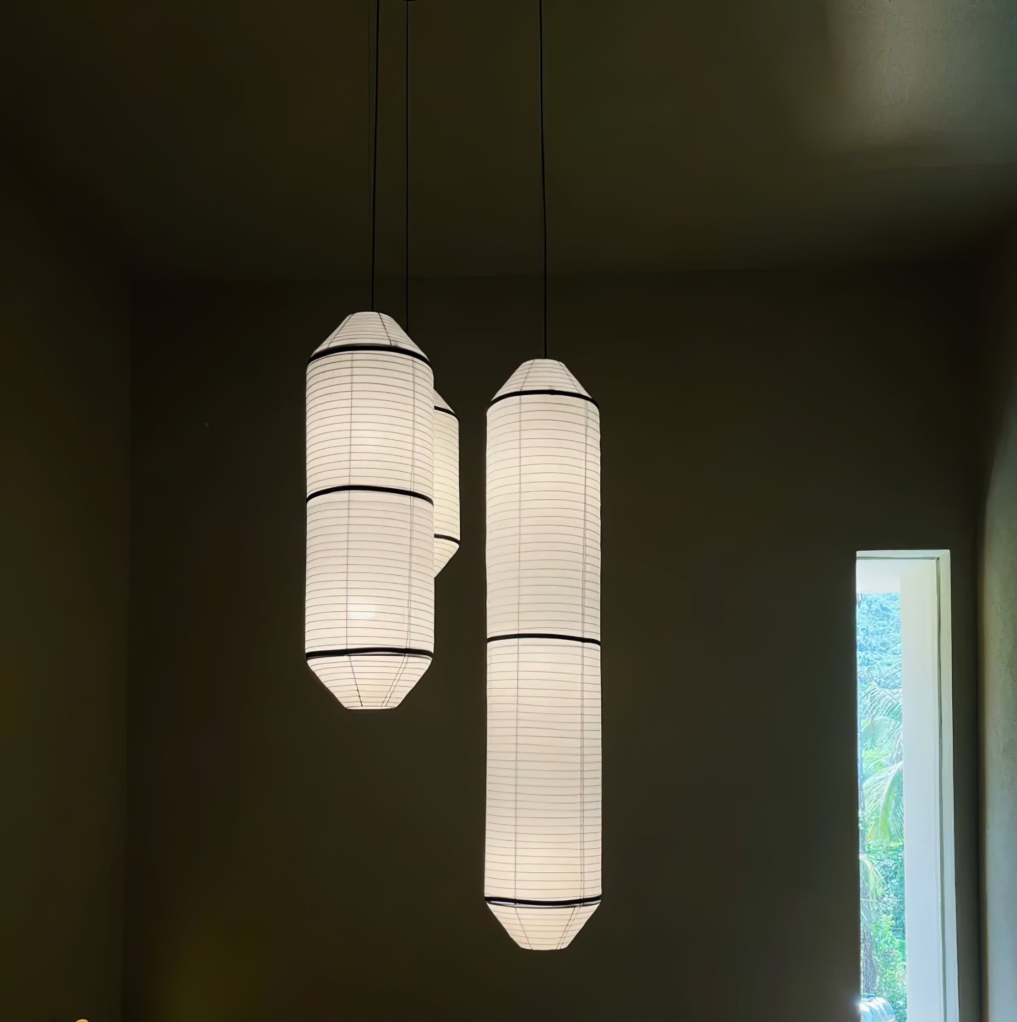 Citheis Suspension Moderne en Soie de Mûrier Naturelle - Neutralighting