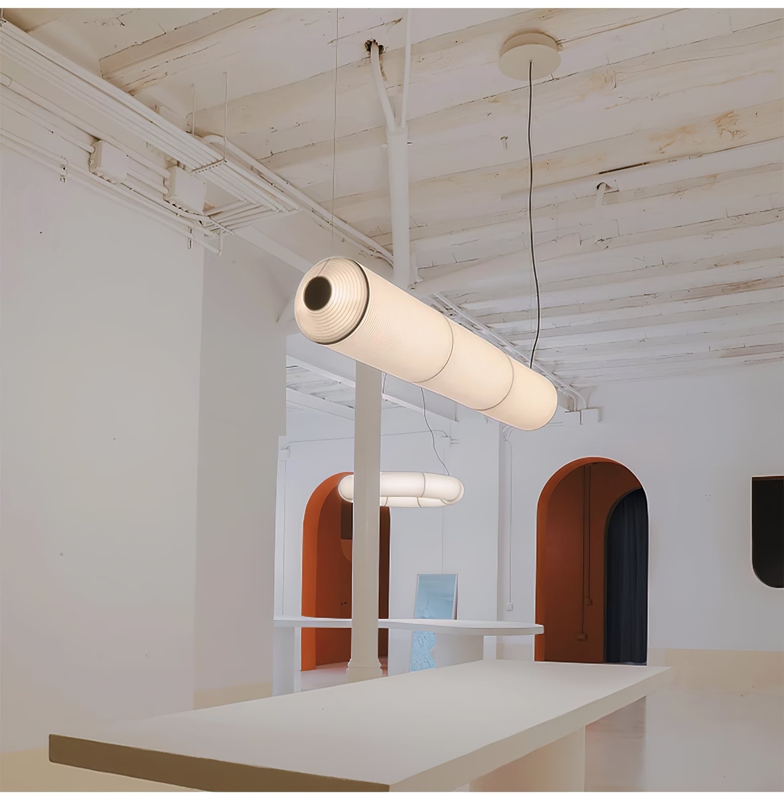 Citheis Suspension Moderne en Soie de Mûrier Naturelle - Neutralighting