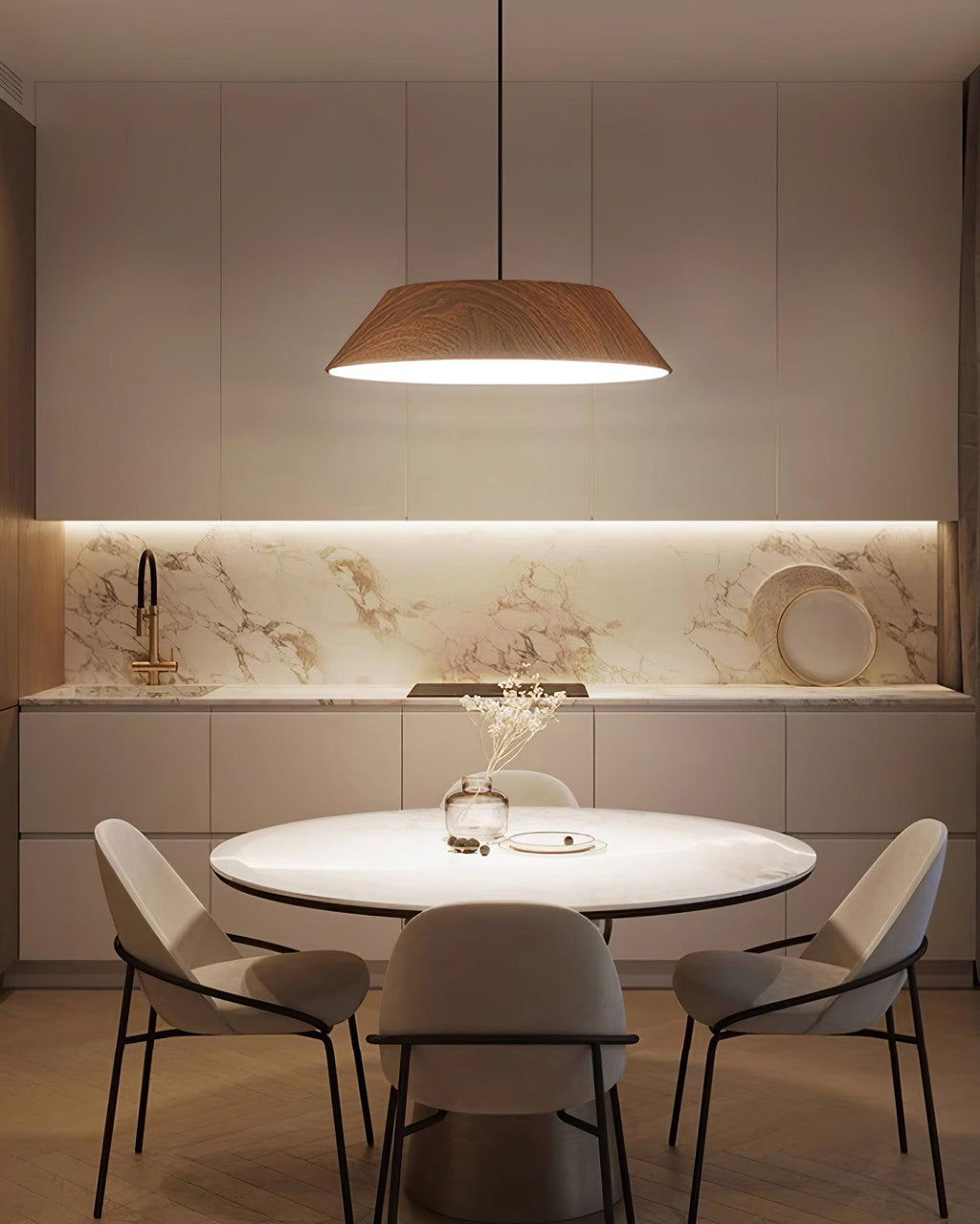 Novain Suspension en grain de bois - Neutralighting
