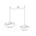 Elsolir Moderne Minimaliste Papier Suspension - Neutralighting