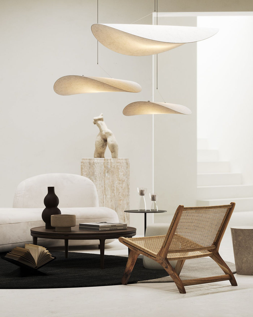 Twist Suspension Lampe Contemporaine Swag - Neutralighting