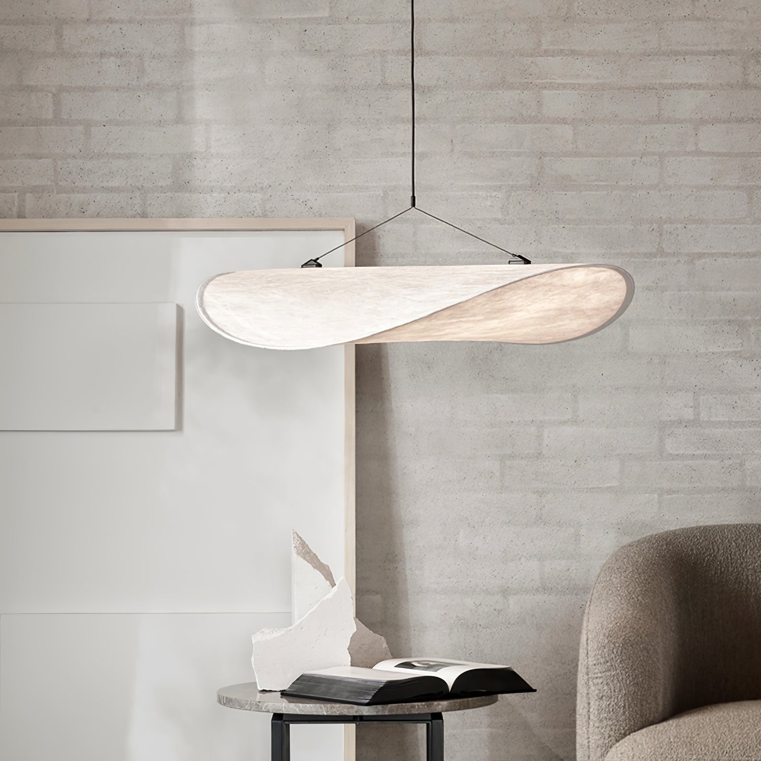 Sereca Suspension en Papier et Fibre de Verre - Neutralighting