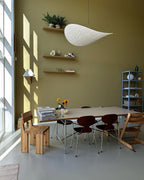 Vela Lampe Suspendue Minimaliste en Soie - Neutralighting