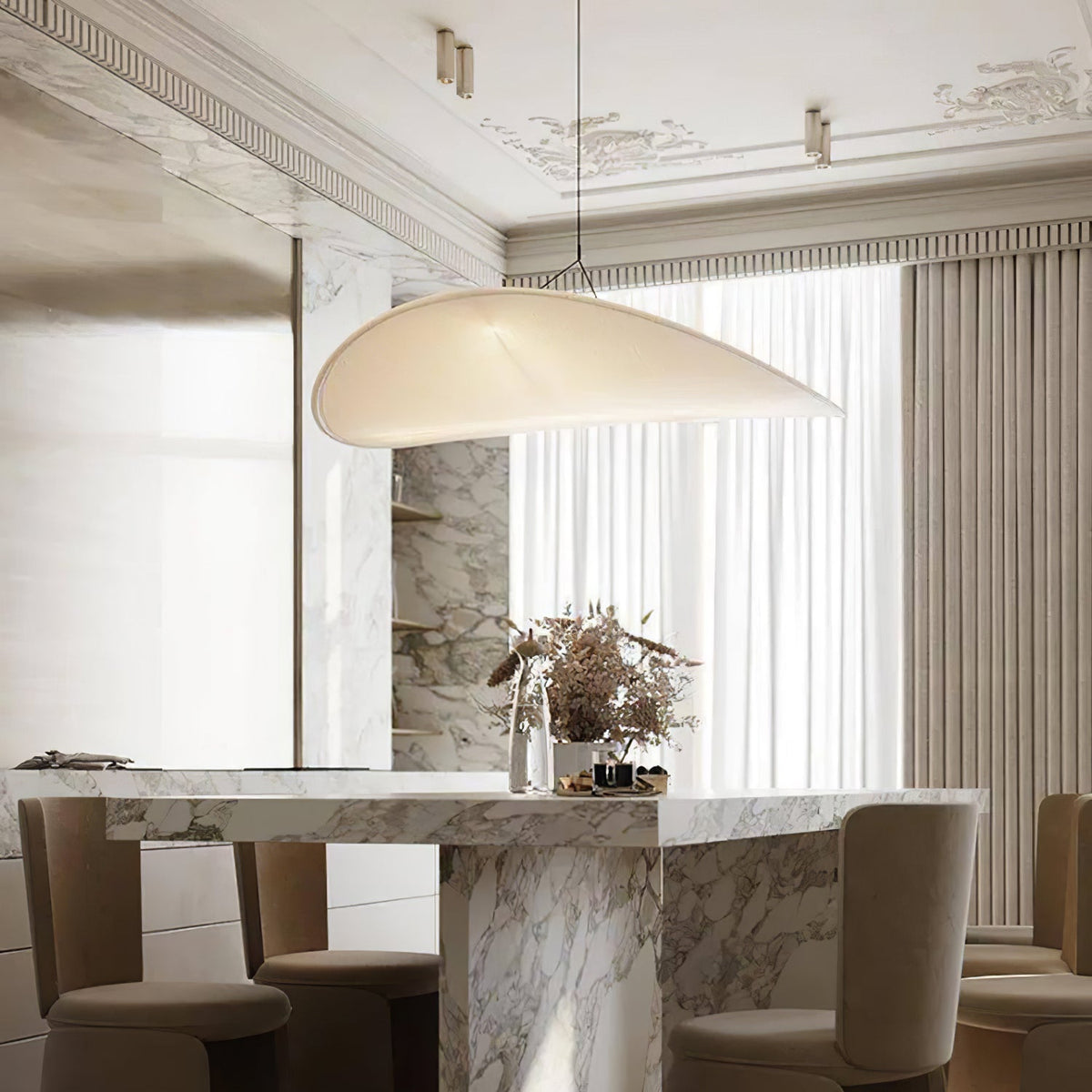 Twist Suspension Lampe Contemporaine Swag - Neutralighting