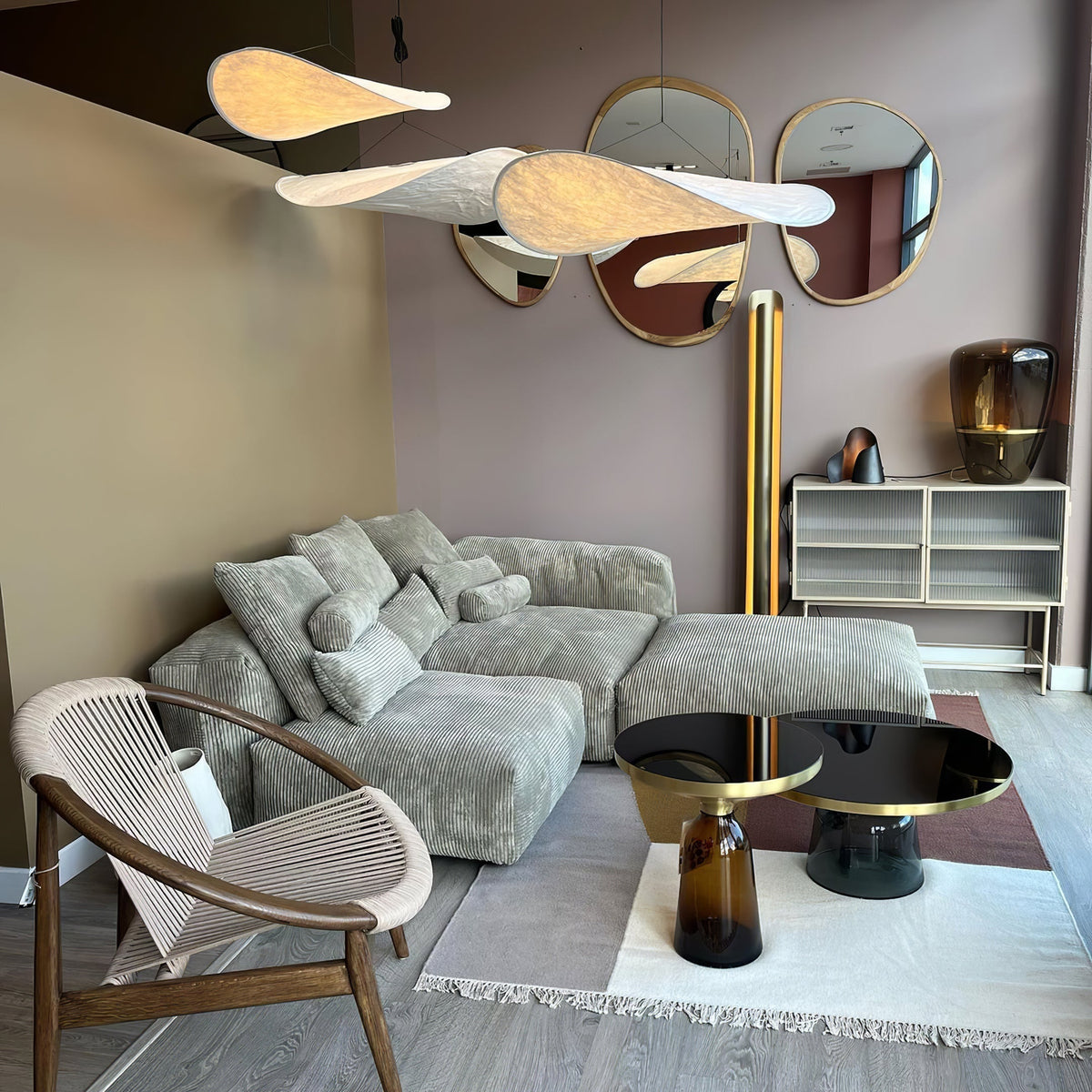 Twist Suspension Lampe Contemporaine Swag - Neutralighting