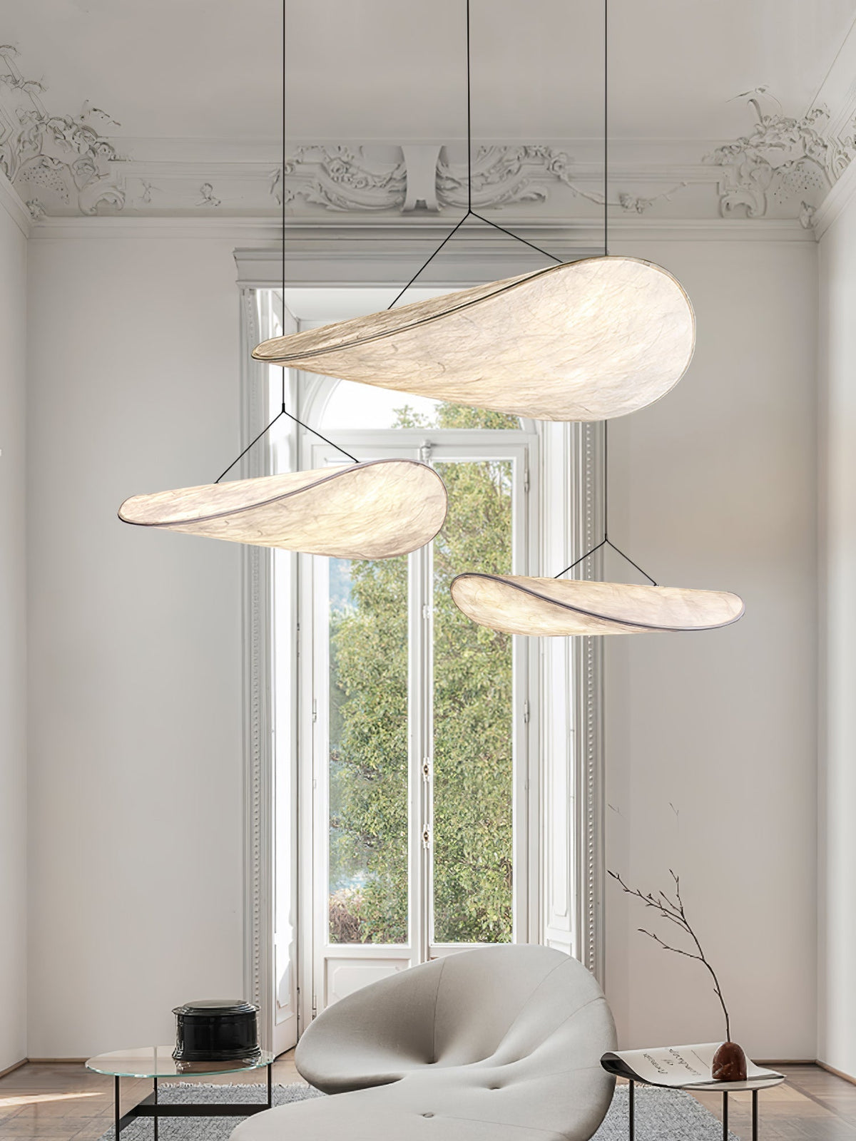 Twist Suspension Lampe Contemporaine Swag - Neutralighting