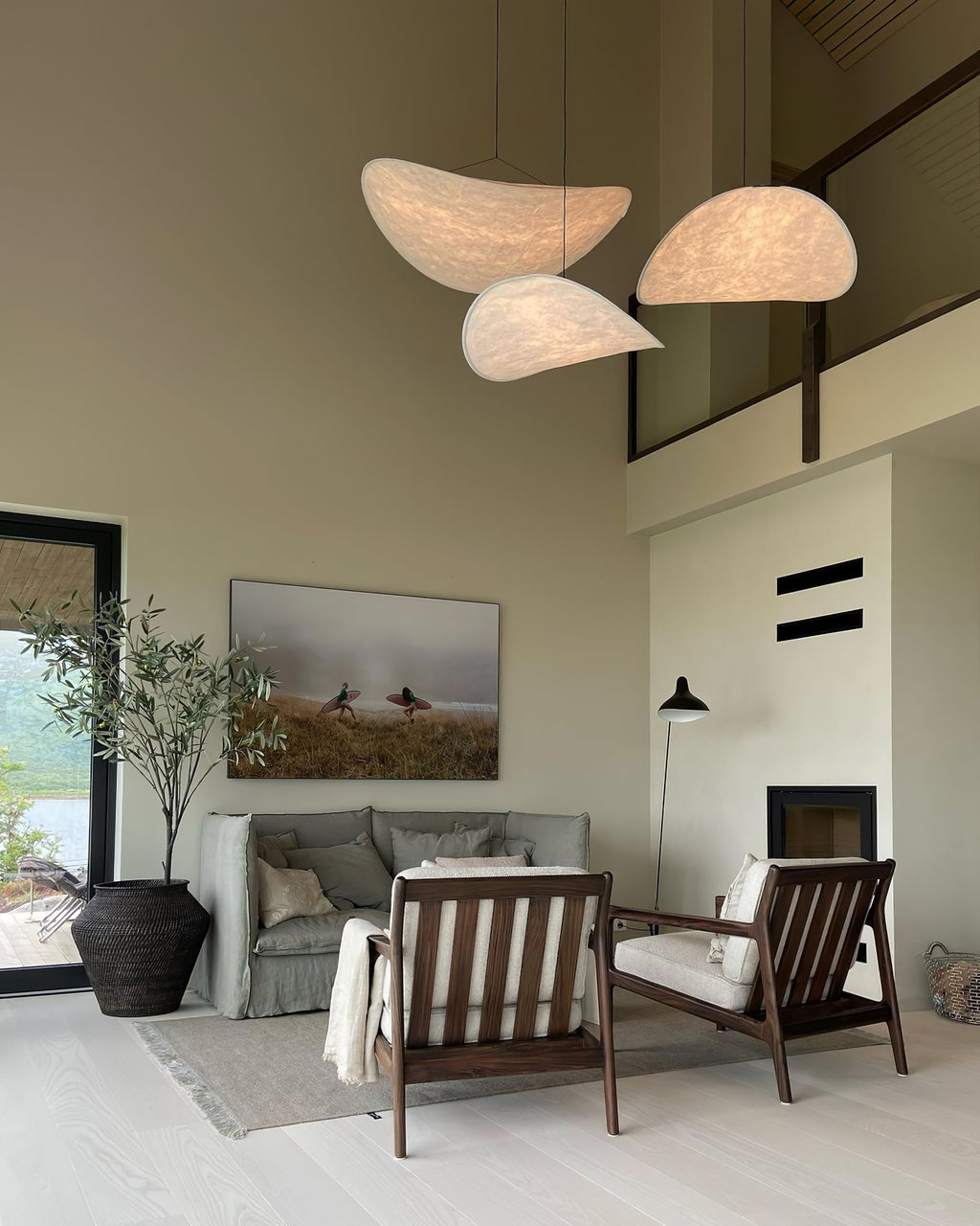 Twist Suspension Lampe Contemporaine Swag - Neutralighting