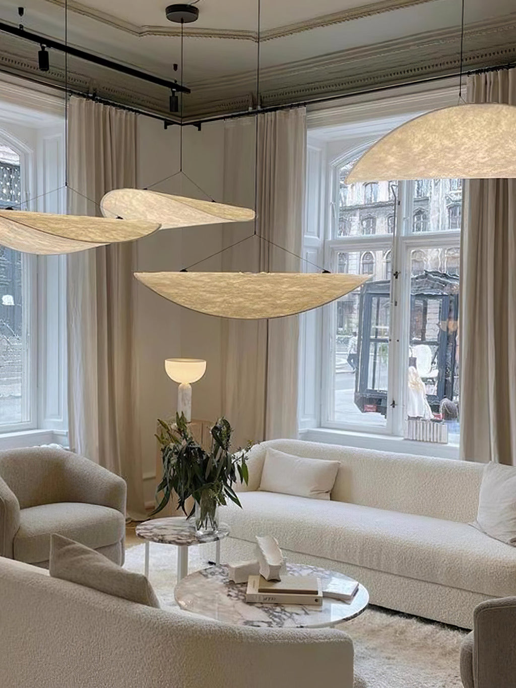 Sereca Suspension en Papier et Fibre de Verre - Neutralighting
