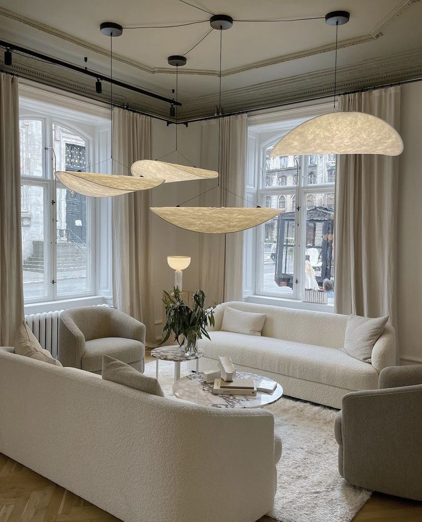 Sereca Suspension en Papier et Fibre de Verre - Neutralighting