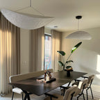 Vela Lampe Suspendue Minimaliste en Soie - Neutralighting