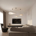 Vela Lampe Suspendue Minimaliste en Soie - Neutralighting