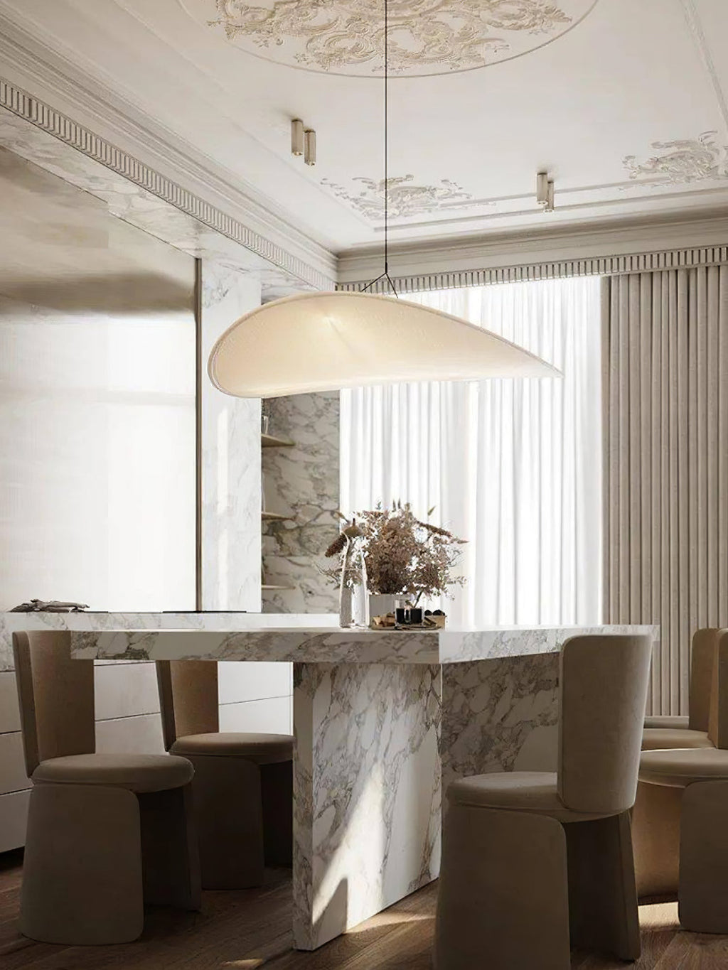 Twist Suspension Lampe Contemporaine Swag - Neutralighting