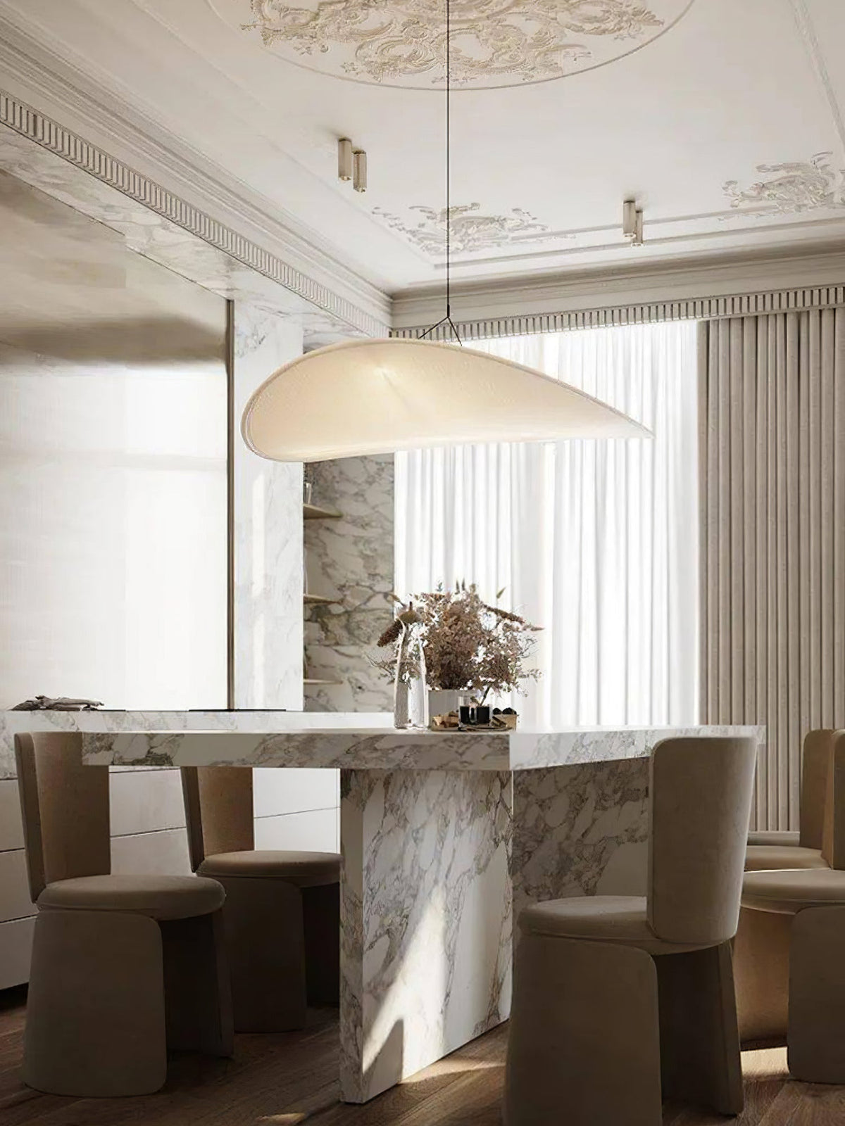Twist Suspension Lampe Contemporaine Swag - Neutralighting