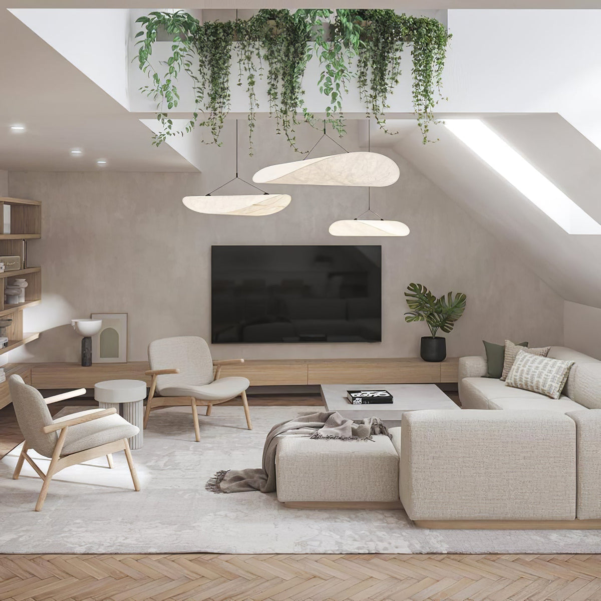Twist Suspension Lampe Contemporaine Swag - Neutralighting