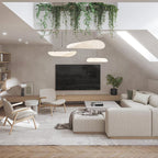 Vela Lampe Suspendue Minimaliste en Soie - Neutralighting