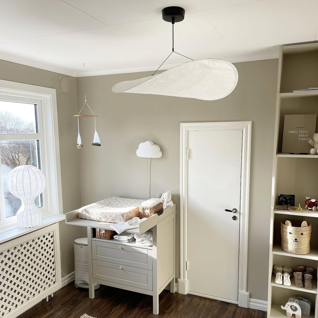 Vela Lampe Suspendue Minimaliste en Soie - Neutralighting