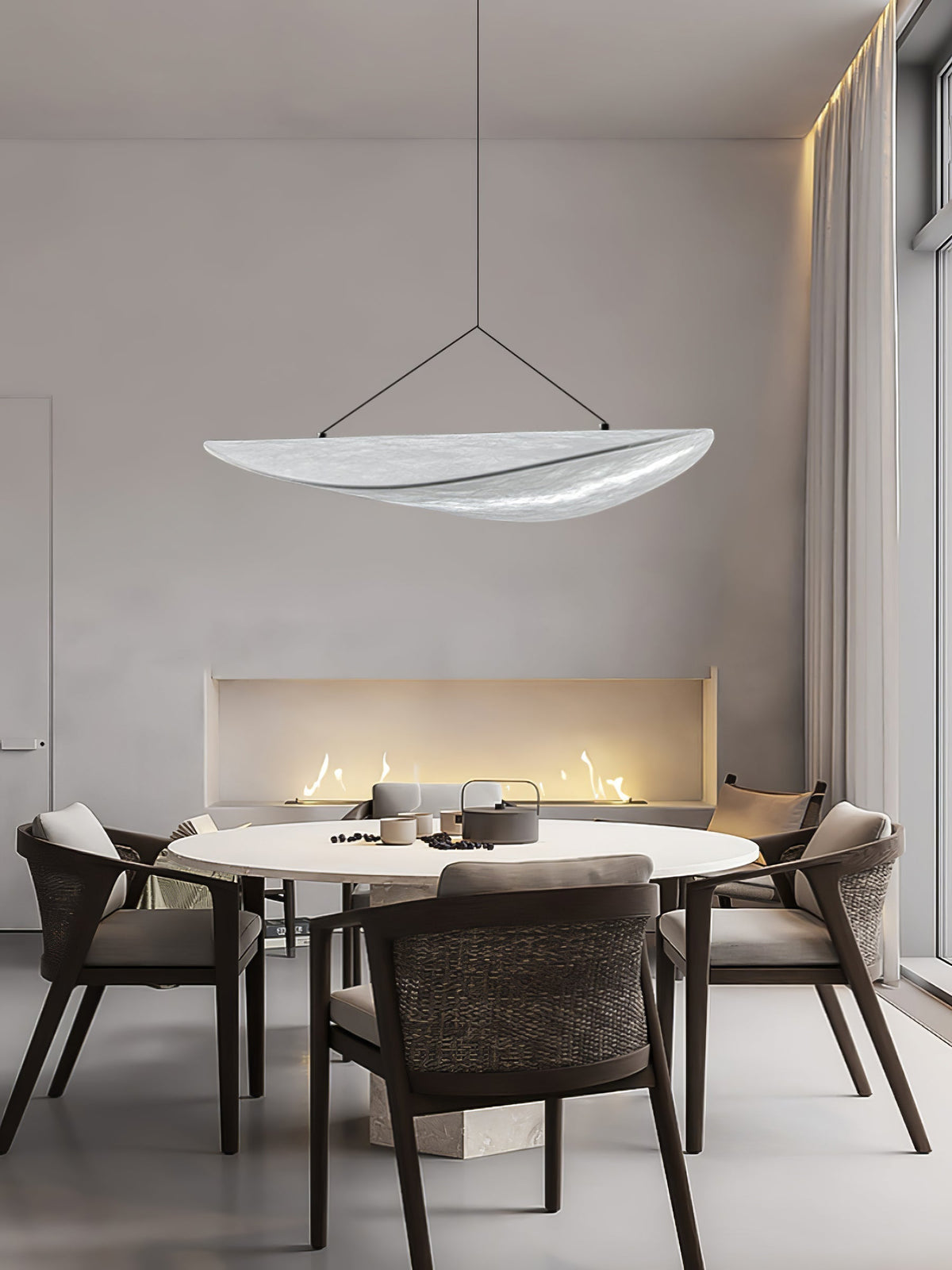 Twist Suspension Lampe Contemporaine Swag - Neutralighting