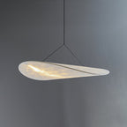 Vela Lampe Suspendue Minimaliste en Soie - Neutralighting