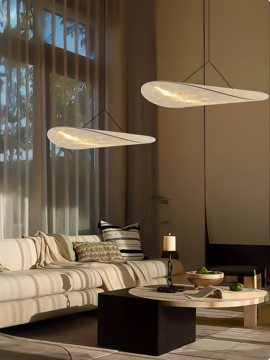 Twist Suspension Lampe Contemporaine Swag - Neutralighting