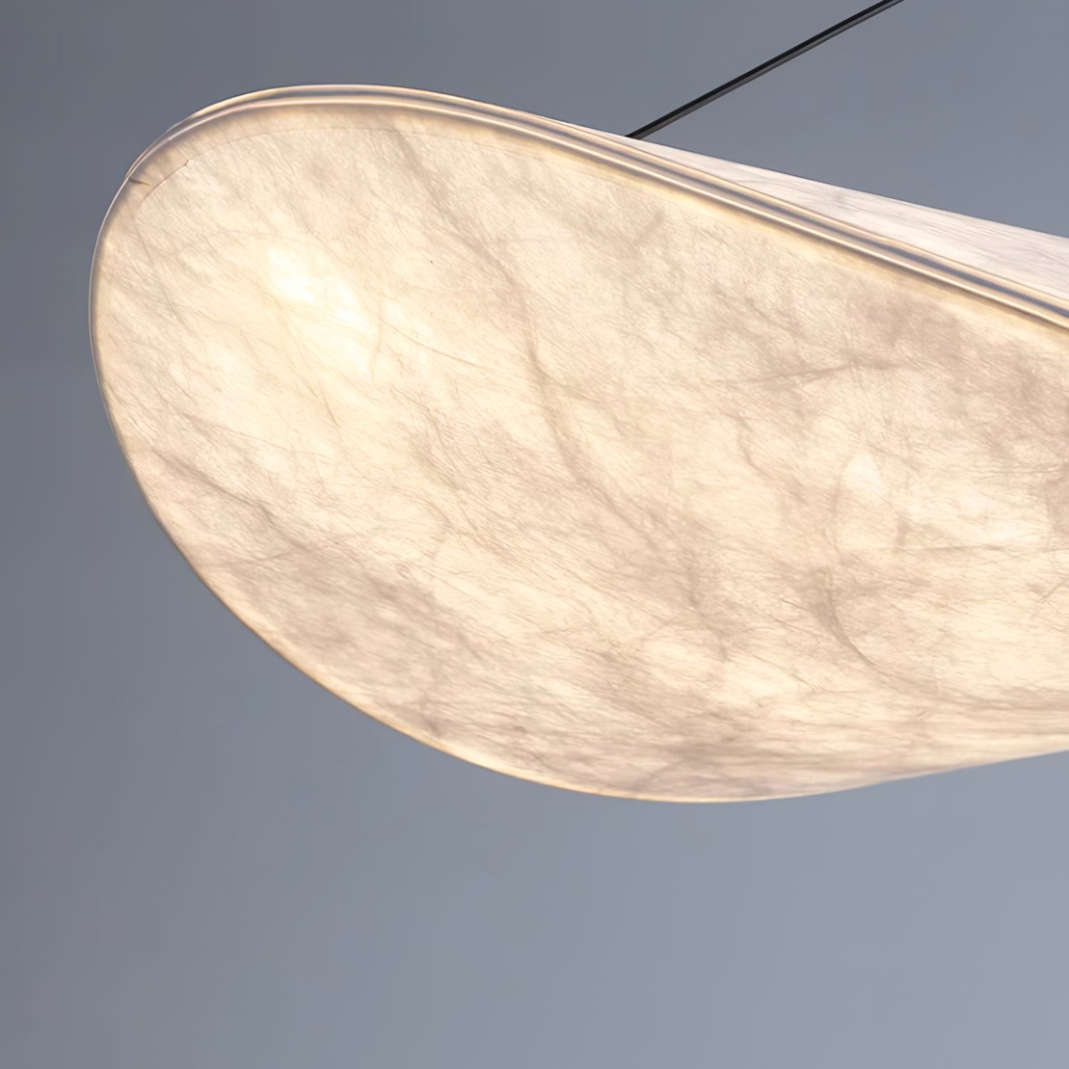 Vela Lampe Suspendue Minimaliste en Soie - Neutralighting