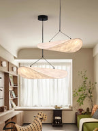 Vela Lampe Suspendue Minimaliste en Soie - Neutralighting