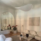 Vela Lampe Suspendue Minimaliste en Soie - Neutralighting