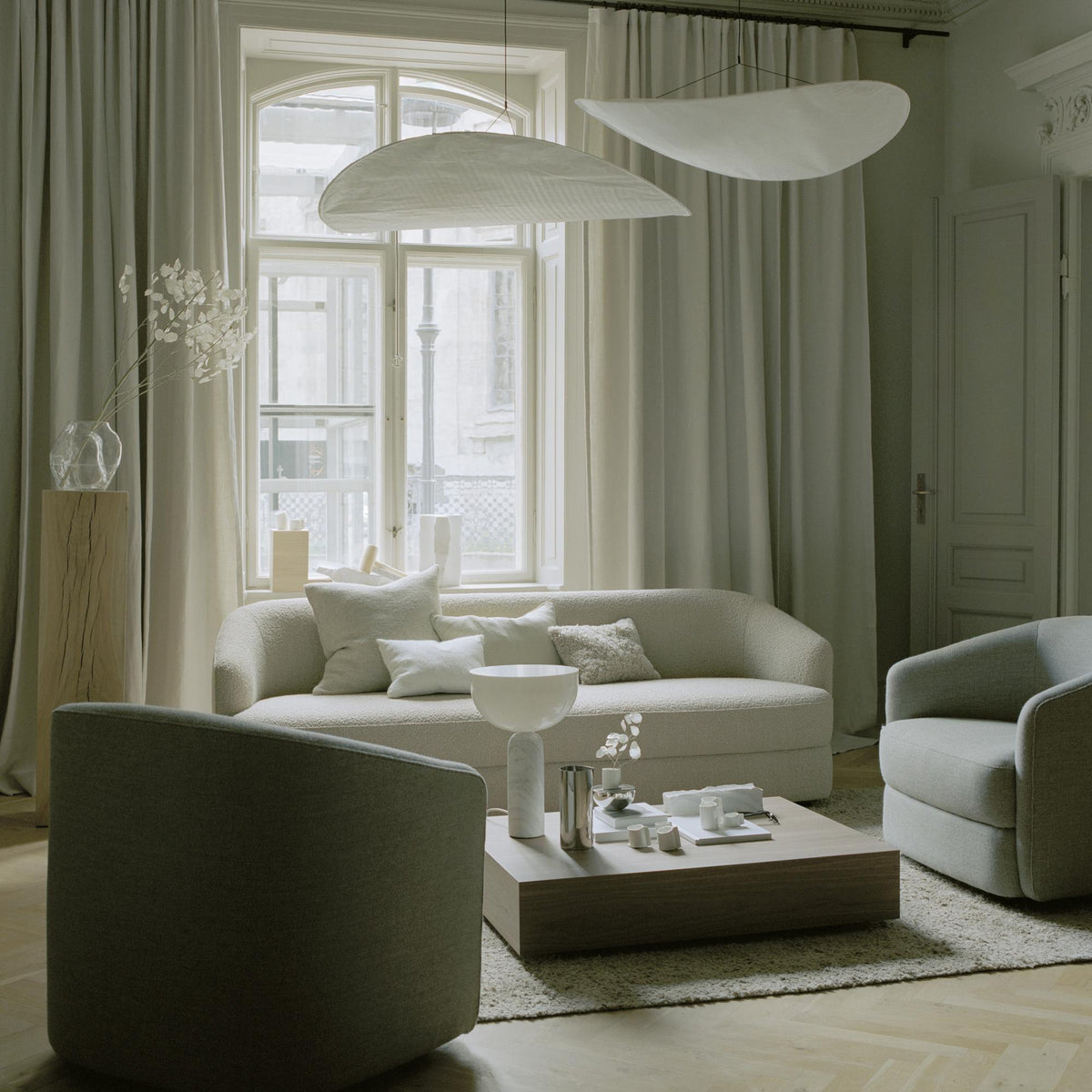 Twist Suspension Lampe Contemporaine Swag - Neutralighting