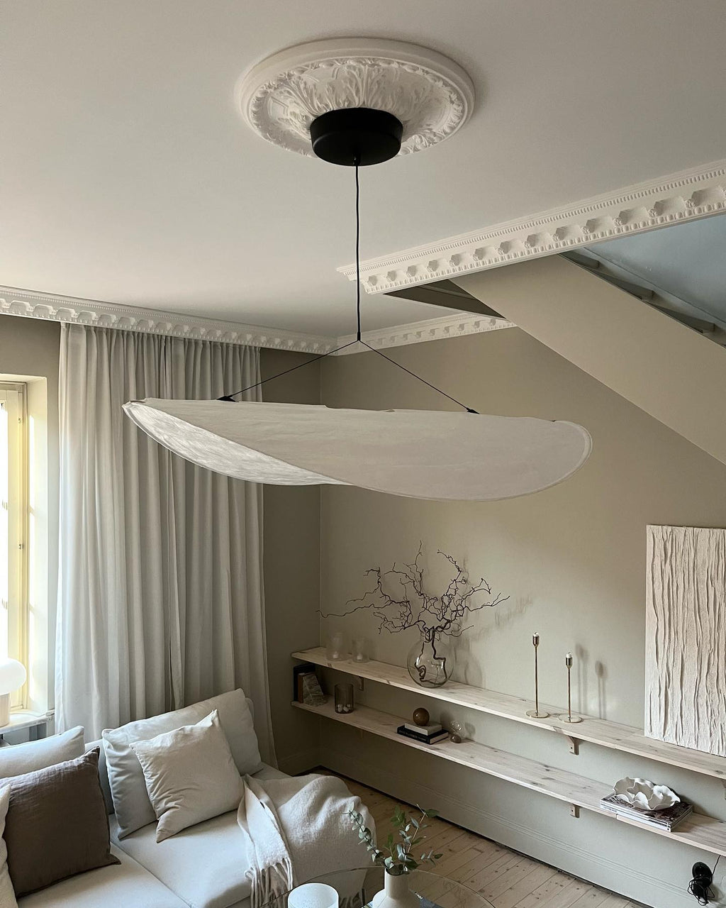 Elsolir Moderne Minimaliste Papier Suspension - Neutralighting