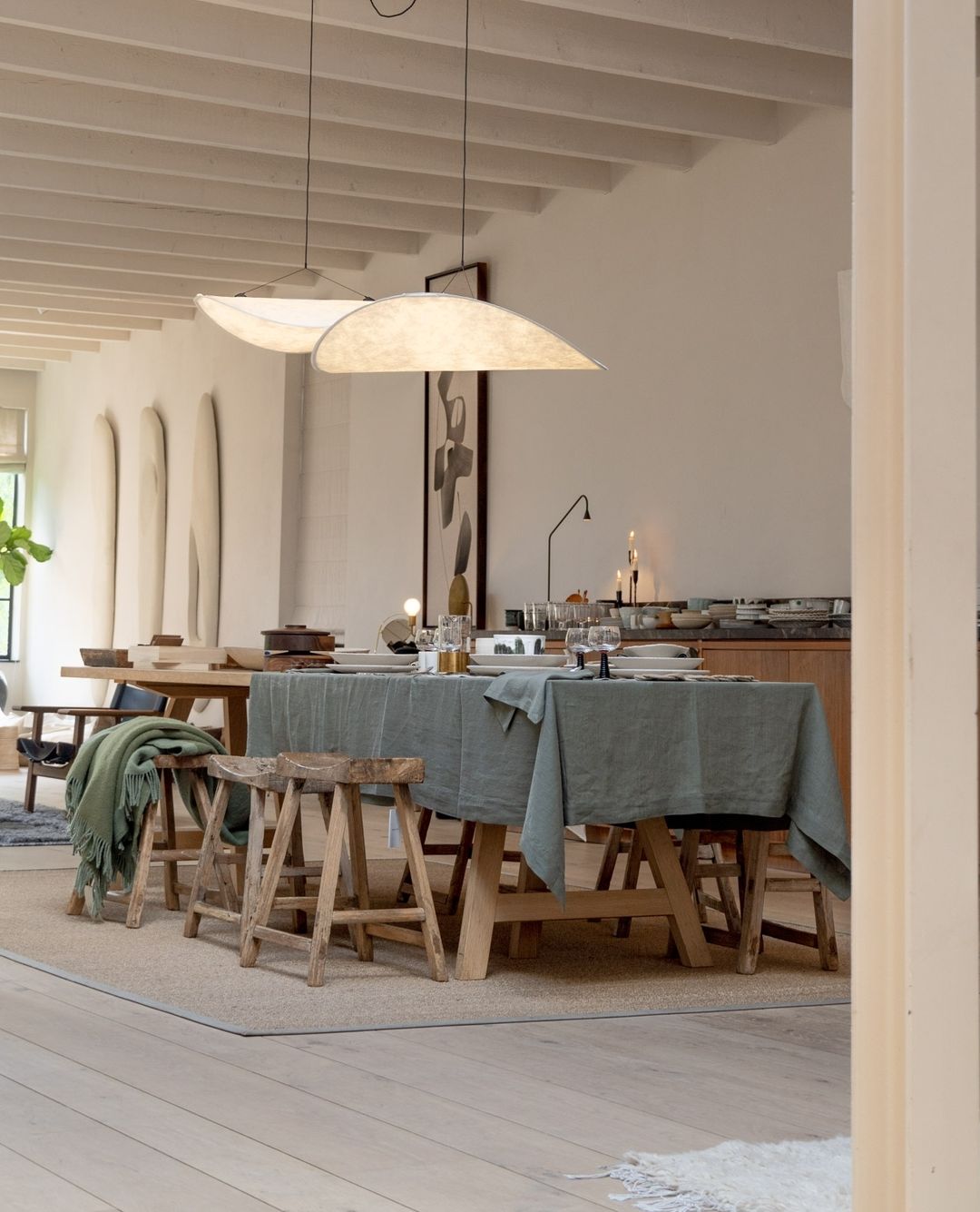 Elsolir Moderne Minimaliste Papier Suspension - Neutralighting
