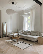 Vela Lampe Suspendue Minimaliste en Soie - Neutralighting