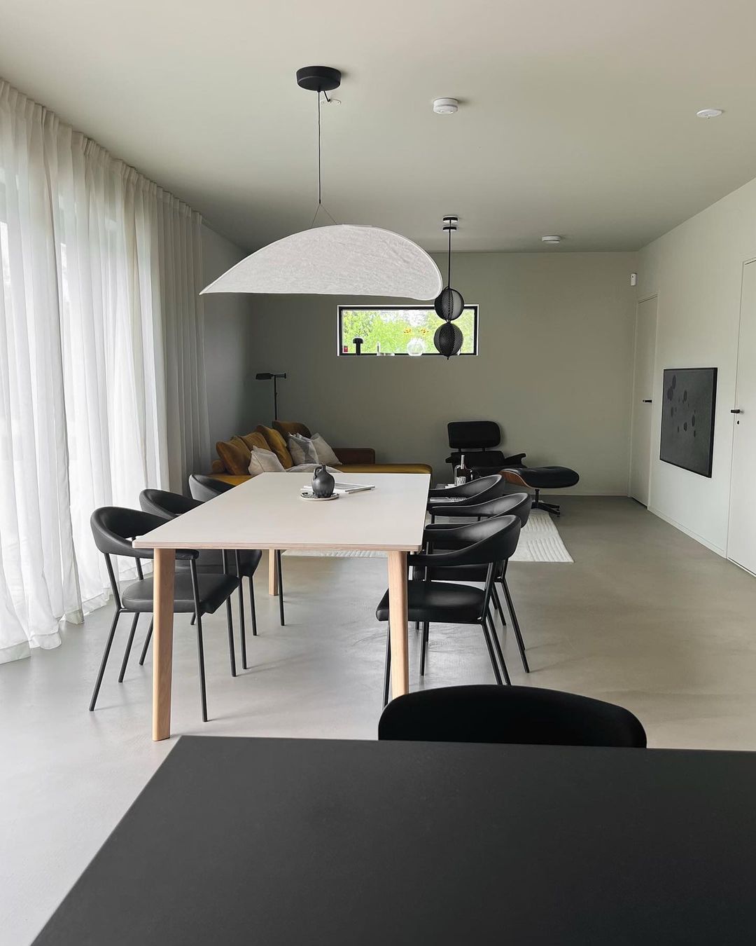 Vela Lampe Suspendue Minimaliste en Soie - Neutralighting