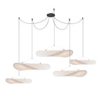 Vela Lampe Suspendue Minimaliste en Soie - Neutralighting