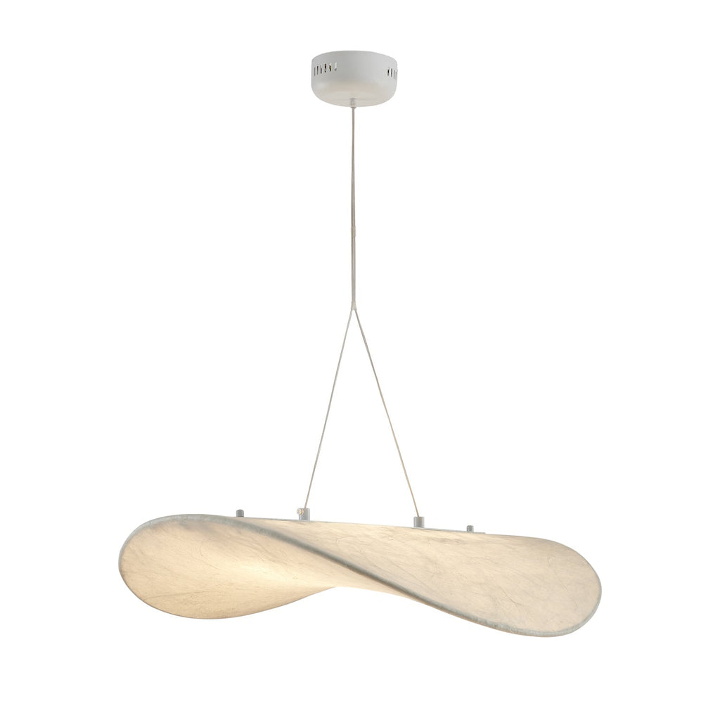 Cuzora Suspension en Soie Nordique Élégante - Neutralighting