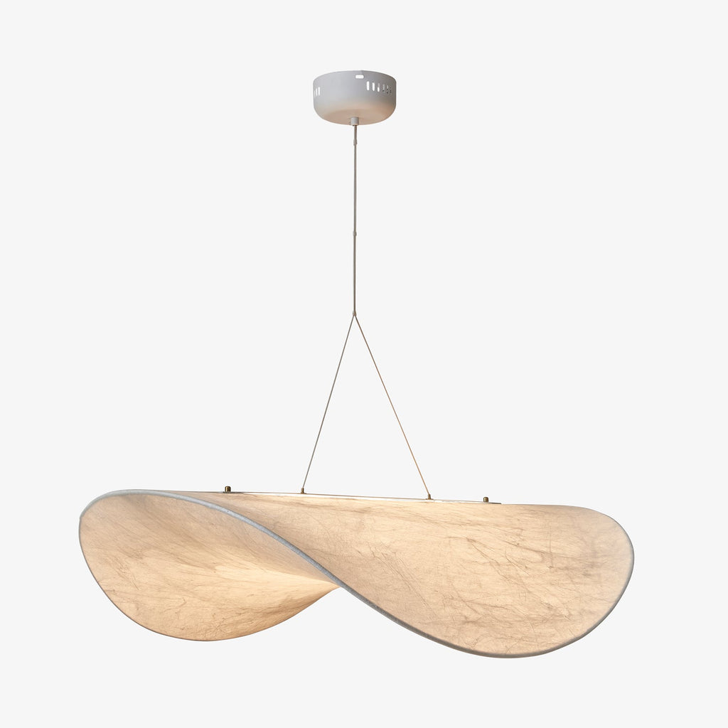 Cuzora Suspension en Soie Nordique Élégante - Neutralighting