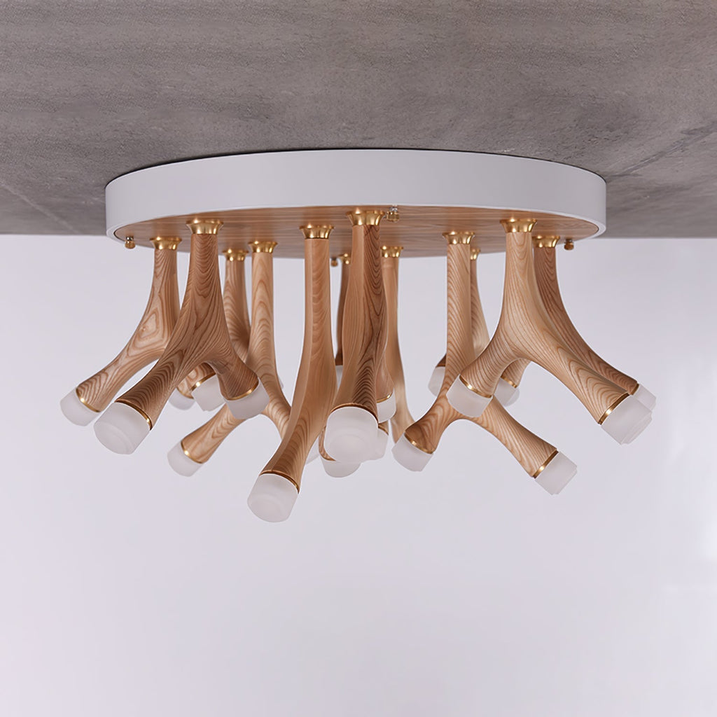 Vilorion Plafonnier Bois Inspiré de la Nature - Neutralighting