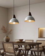 Tera Lampe Suspendue Céramique Bois Minimaliste - Neutralighting