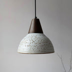 Tera Lampe Suspendue Céramique Bois Minimaliste - Neutralighting