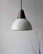 Tera Lampe Suspendue Céramique Bois Minimaliste - Neutralighting