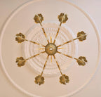Elvion Lustre Classique en Laiton et Cristal - Neutralighting