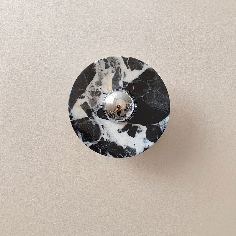 Olrine Moderne Minimaliste Marbre Métal Applique Murale - Neutralighting