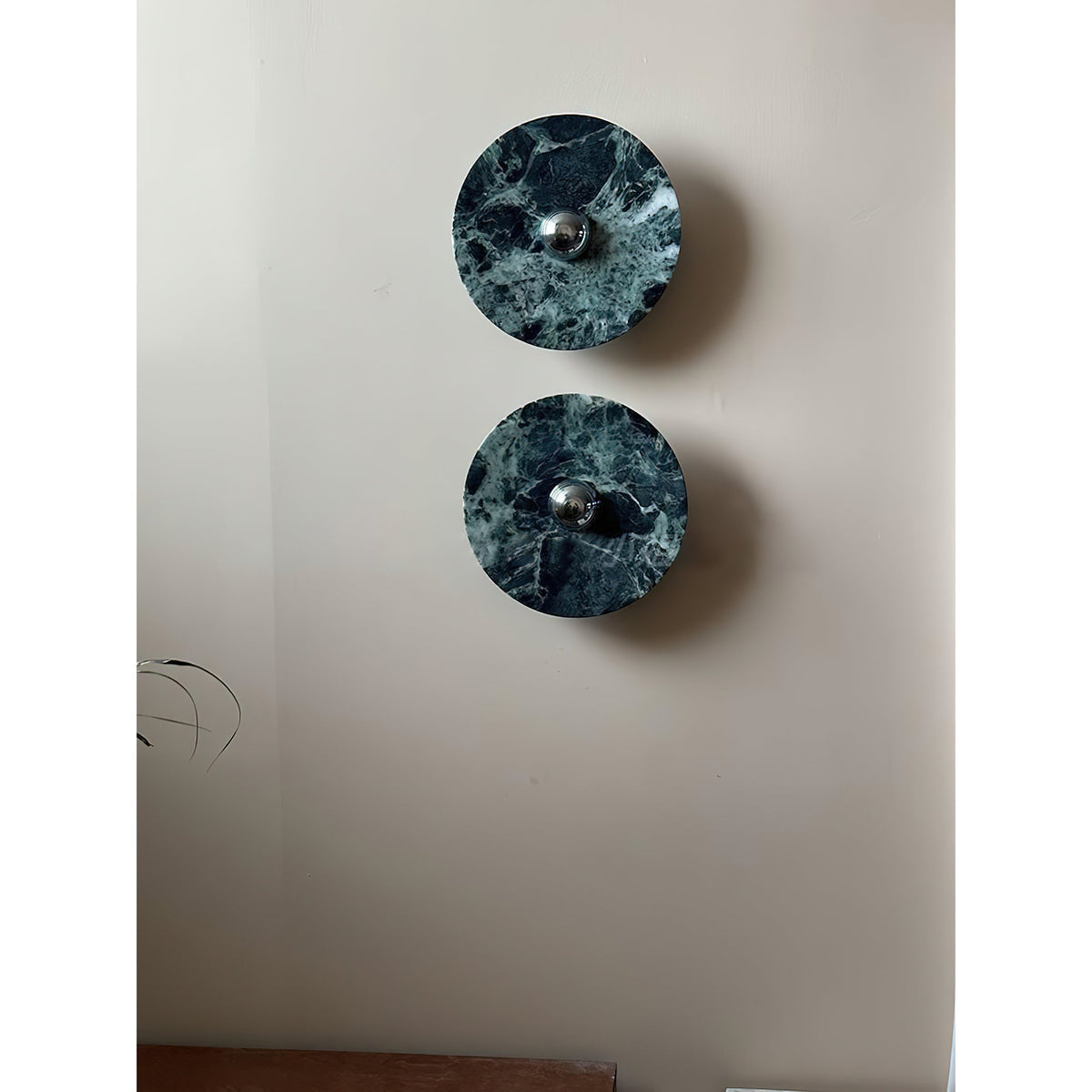 Olrine Moderne Minimaliste Marbre Métal Applique Murale - Neutralighting