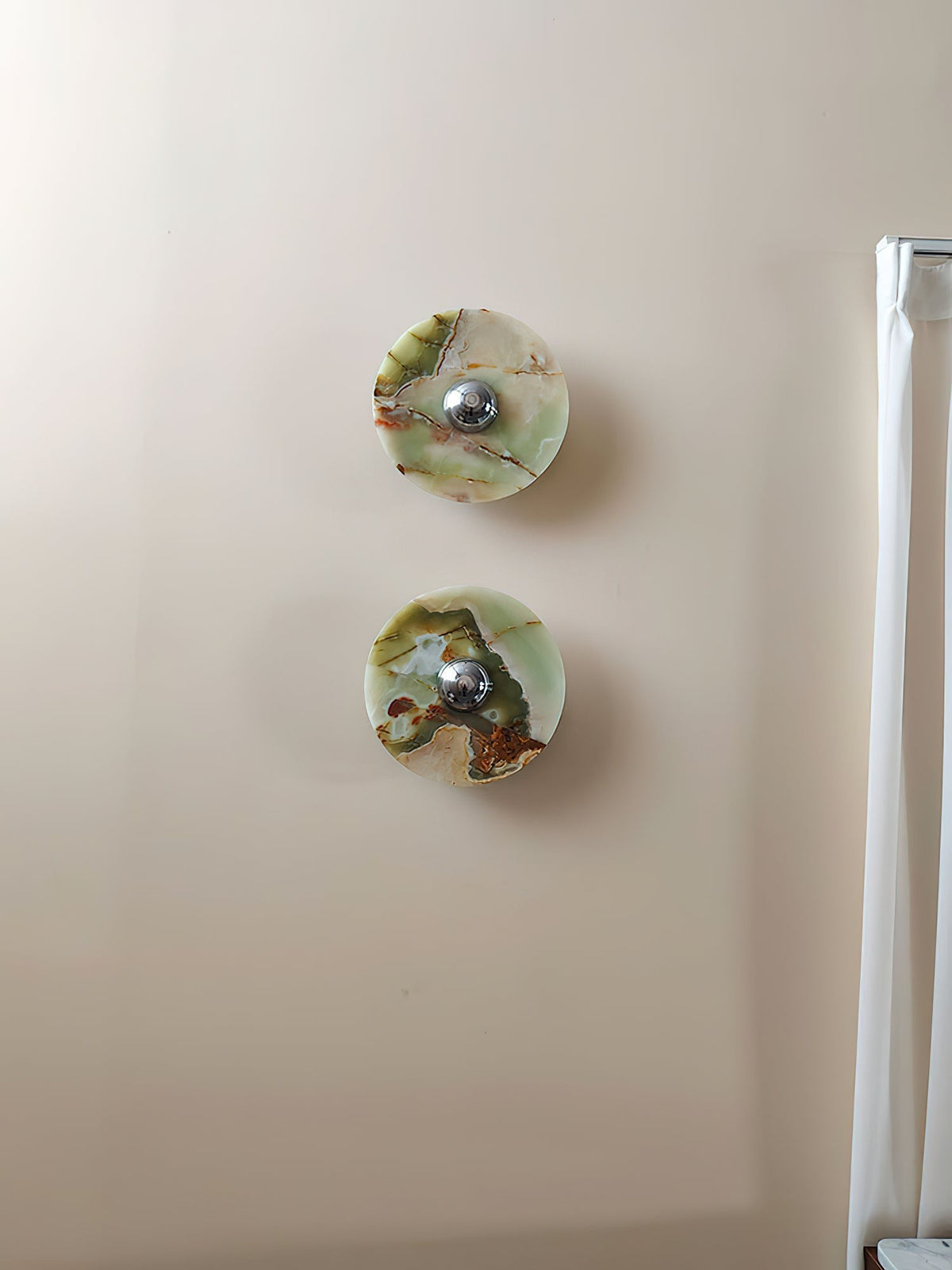 Olrine Moderne Minimaliste Marbre Métal Applique Murale - Neutralighting